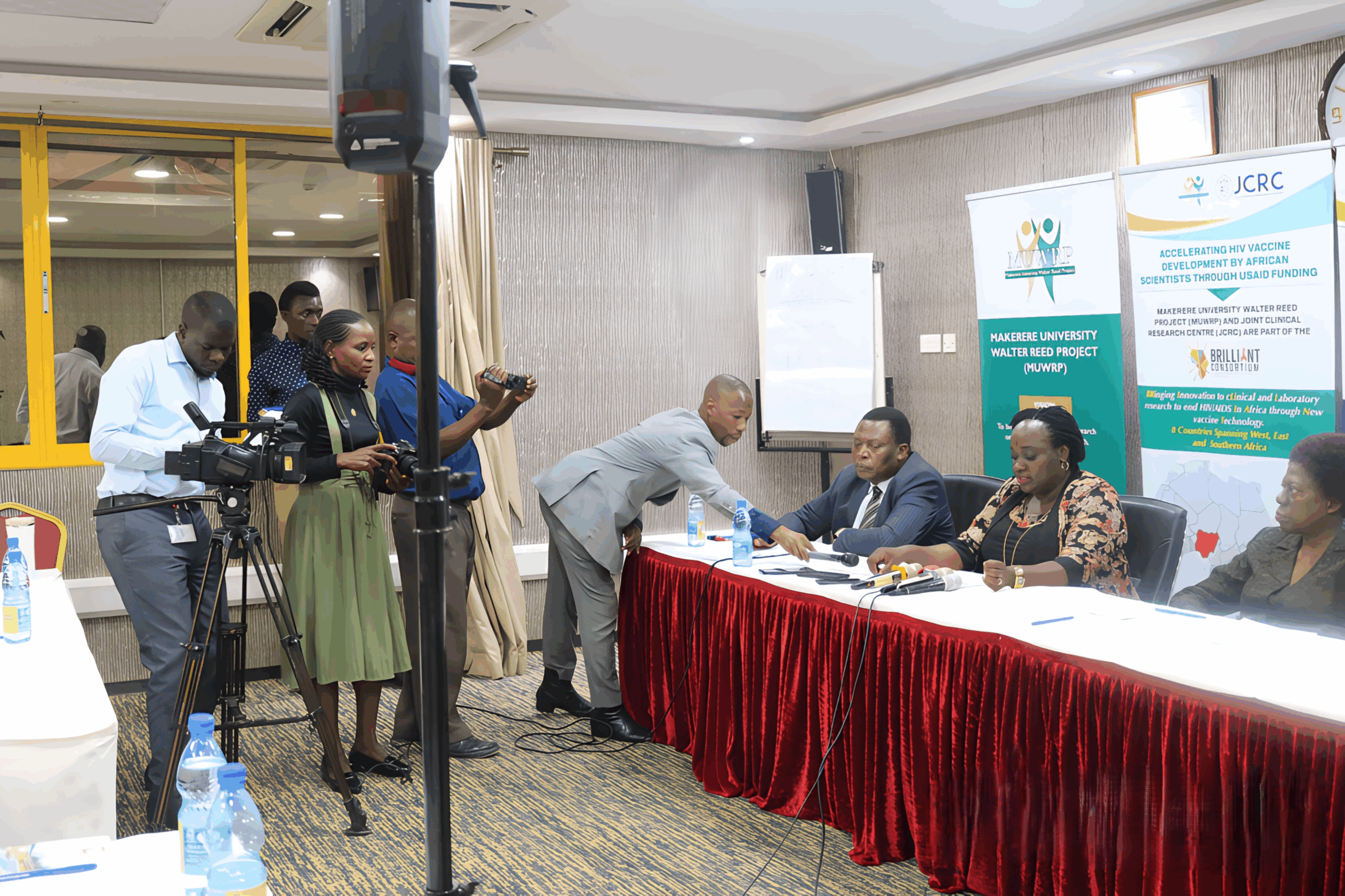 Engaging the Media on MUWRP's Work and Impact.