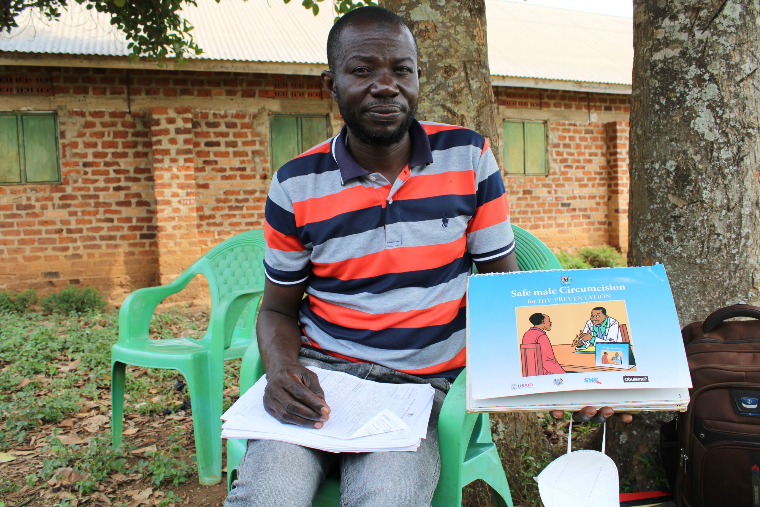 Raising awareness on HIV prevention.